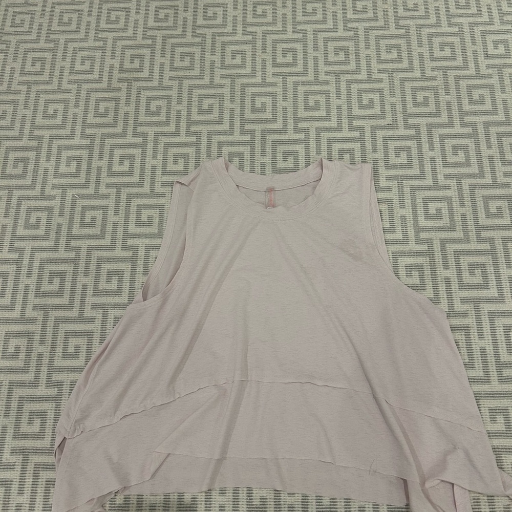 Free People Movement Light Pink Muscle Tee